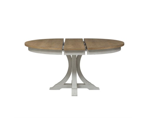 FARMHOUSE REIMAGINED PEDESTAL TABLE